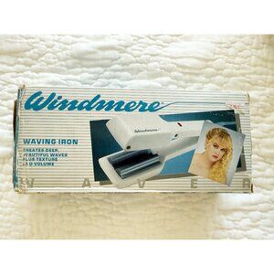 Vintage Windmere Waving Waver Hair Iron Retro 80s Party Hair